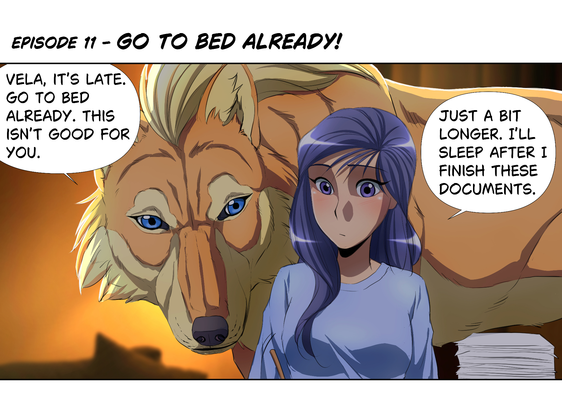 Episode 11 ??Go to Bed Already! - Page 1